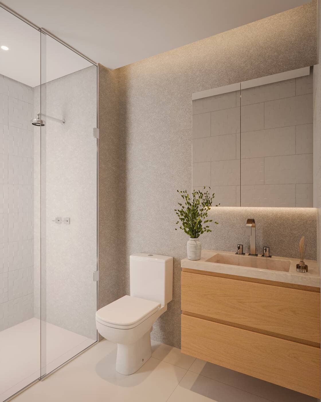 Banheiro Infantil — Apartamento M|F, Brooklin — ML Arquitetos Associados