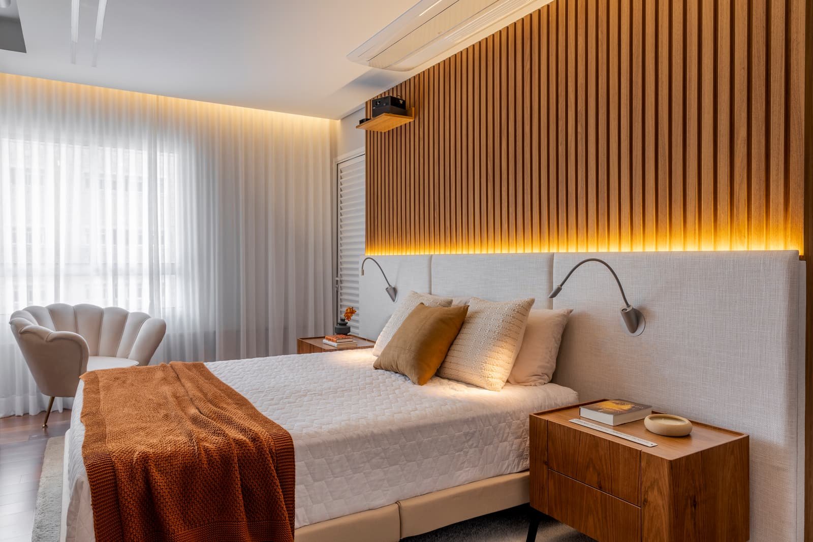 Suíte Master — Apartamento S|R, Aclimação — ML Arquitetos Associados